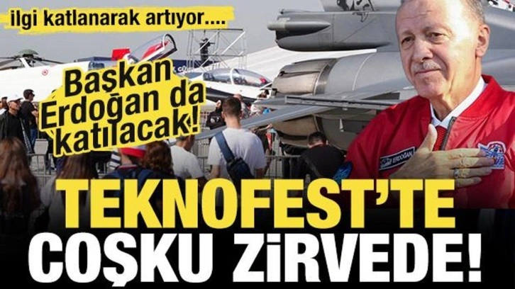 TEKNOFEST’te üçüncü gün heyecanı! Gençler akın etti, aileler doldu taştı!