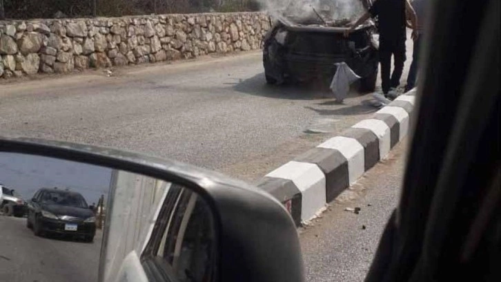 Tel Aviv'den Lübnan saldırısı! Araç İHA ile hedef alındı!