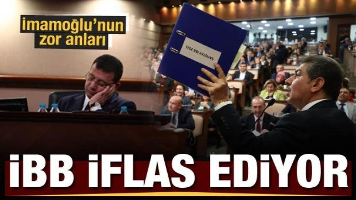Tevfik G&ouml;ksu, Ekrem İmamoğlu'nun İBB'yi iflasın eşiğine getirdiğini a&ccedil;ıkladı