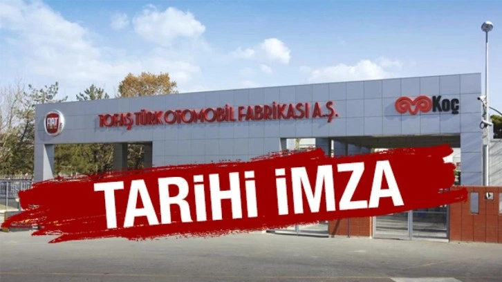Tofaş'tan tarihi imza: KAP'a bildirildi: Bursa'da üretimi başlayacak
