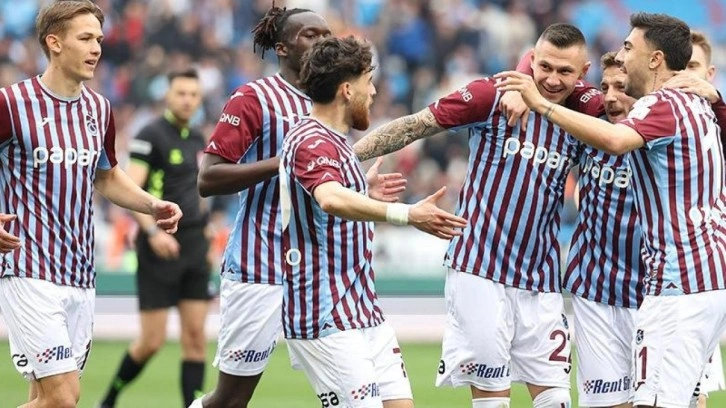 Trabzonspor-Alanyaspor! İlk 11'ler belli oldu