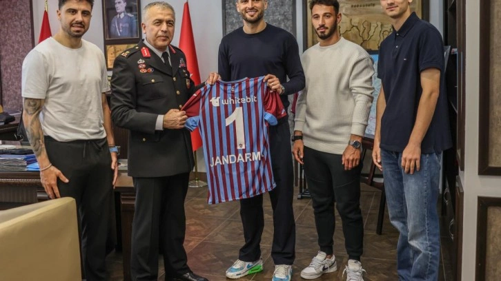 Trabzonspor, Jandarma Teşkilatının 186. kuruluş yıl dönümü kutladı