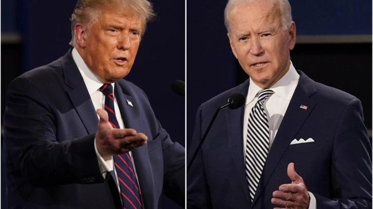 Trump, Biden'a k&uuml;fretti: O aptal bir o. &ccedil;ocuğu