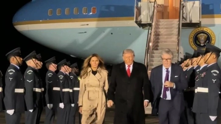 Trump, İngiltere’de! İlk görüşmesi Kral 3’üncü Charles ile!