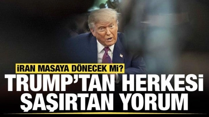 Trump İran'a saldırının anahtar rol üstleneceğini düşünüyor
