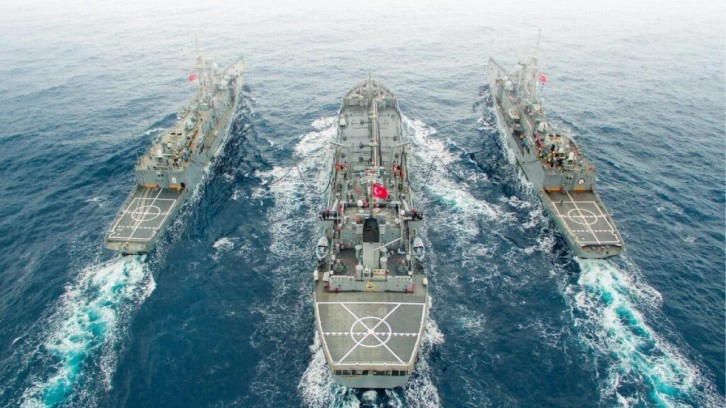 Türk Deniz Kuvvetleri'nden Doğu Akdeniz'de kapsamlı tatbikat