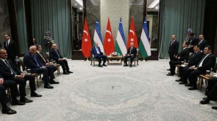 T&uuml;rk liderler bir arada! Erdoğan'dan &ouml;nemli g&ouml;r&uuml;şme
