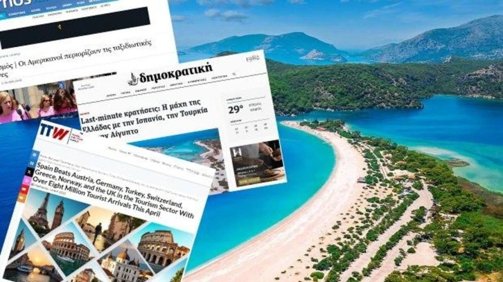 Türk turizmini baltaladılar! İspanya Türkiye'yi ikiye katladı, Yunan rakamlardan memnun