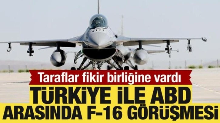 T&uuml;rkiye-ABD g&ouml;r&uuml;şmesinde F-16 talebine ilişkin ilerlemeler ele alındı