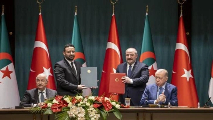 T&uuml;rkiye- Cezayir arasında 15 anlaşma, 1 ortak bildiri