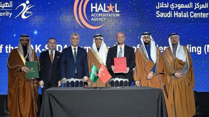Türkiye ve Suudi Arabistan arasında helal ürünlerde stratejik işbirliği anlaşması