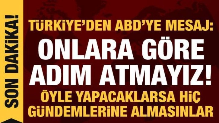 T&uuml;rkiye'den ABD'ye F-16 mesajı: &Ouml;n şart olarak getirmeyin