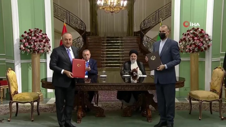 T&uuml;rkiyeİran arasında anlaşma imzalandı