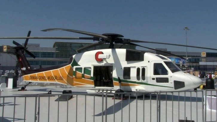 TUSAŞ’tan yerli ve mili yangın söndürme helikopteri