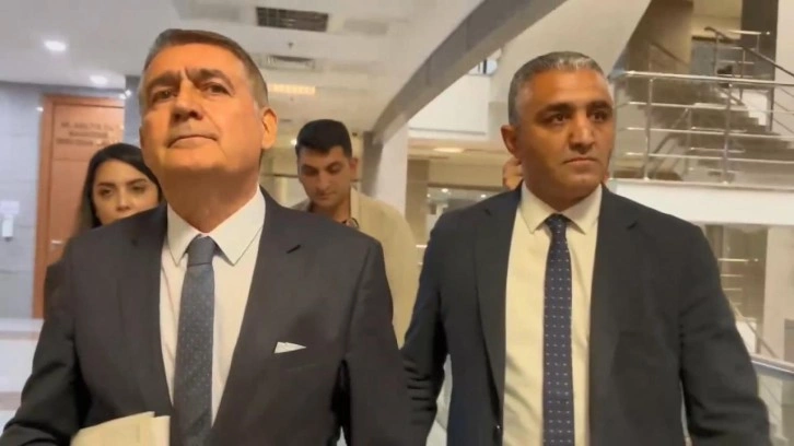 TÜSİAD yöneticileri Orhan Turan ve Ömer Arif Aras adliyeye geldi
