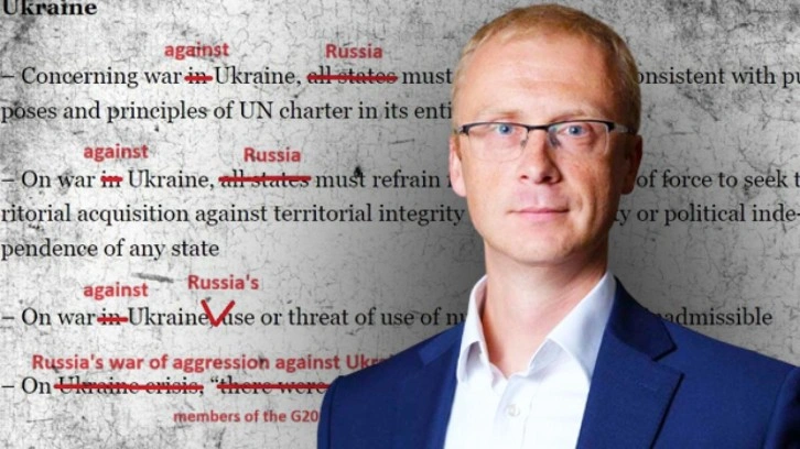 Ukrayna'dan G20 Sonu&ccedil; Bildirgesi'ne tepki