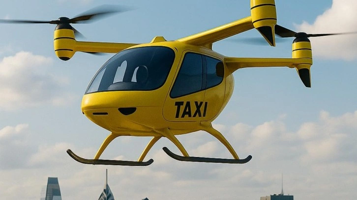 Ulaşımda devrim! Uçan taksiler 2027'de trafiğe çıkacak