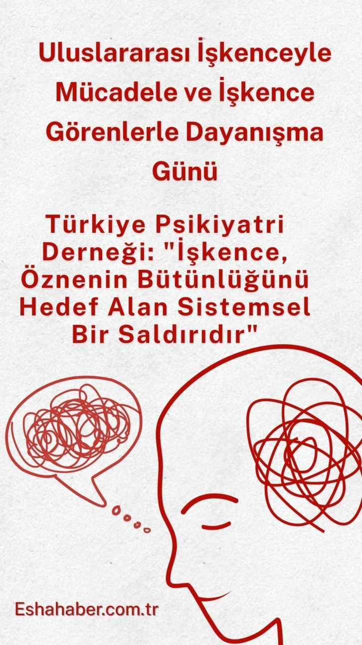 Uluslararası İşkenceyle M&uuml;cadele ve İşkence G&ouml;renlerle Dayanışma G&uuml;n&uuml;