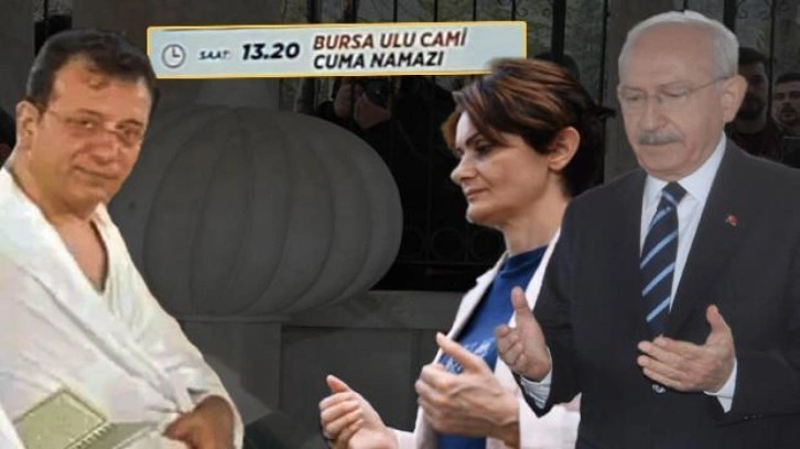 Umre turu, namaz reklamı, t&uuml;rbe ziyareti... 'CHP oy i&ccedil;in takiye yapıyor'