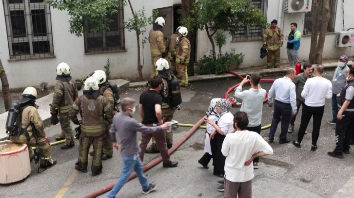 Üsküdar Devlet Hastanesi'nde yangın