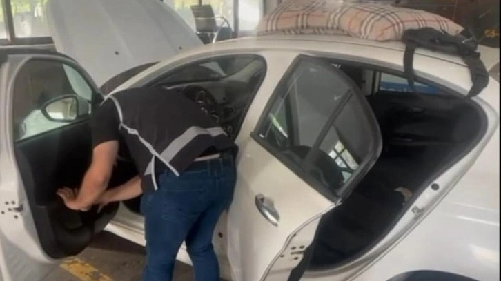 Van'da otomobilde sahte döviz ele geçirildi