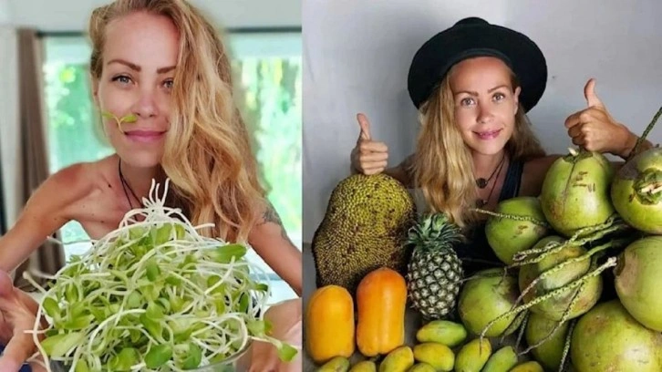 Vegan beslenme savunucusu Samsonova a&ccedil;lıktan &ouml;ld&uuml;