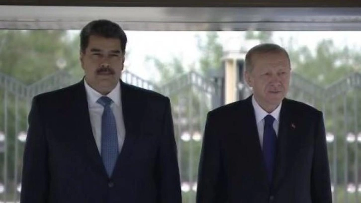 Venezuela Devlet Başkanı Maduro Ankara'da