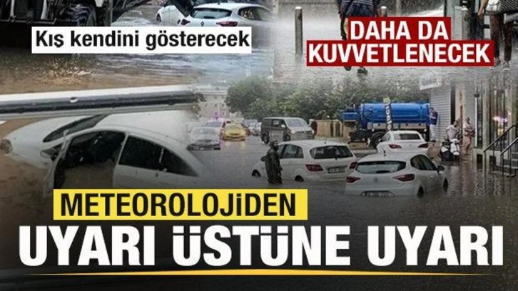 Yağmur daha da kuvvetlenecek! Kış kendini gösterecek! İstanbul, Ankara ve İzmir'e dikkat