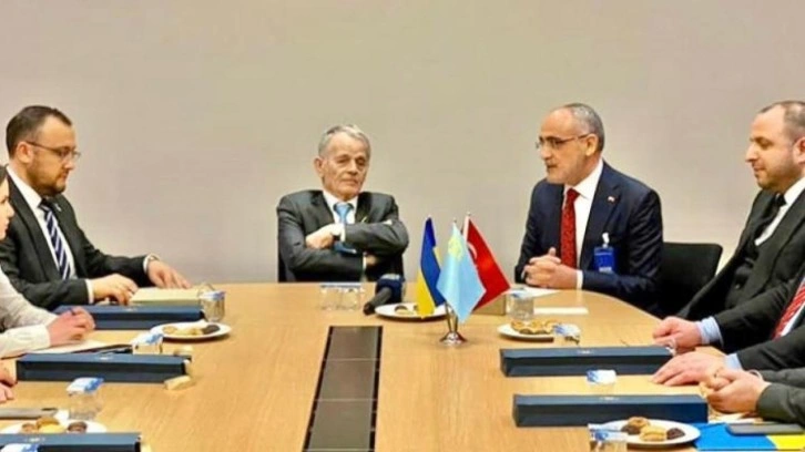Yal&ccedil;ın Top&ccedil;u, Ukrayna Savunma Bakanı R&uuml;stem Umerov'u kutladı