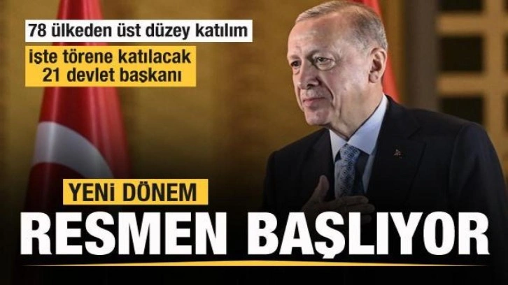 Yeni d&ouml;nem resmen başlıyor! 78 &uuml;lkeden &uuml;st d&uuml;zey katılım olacak