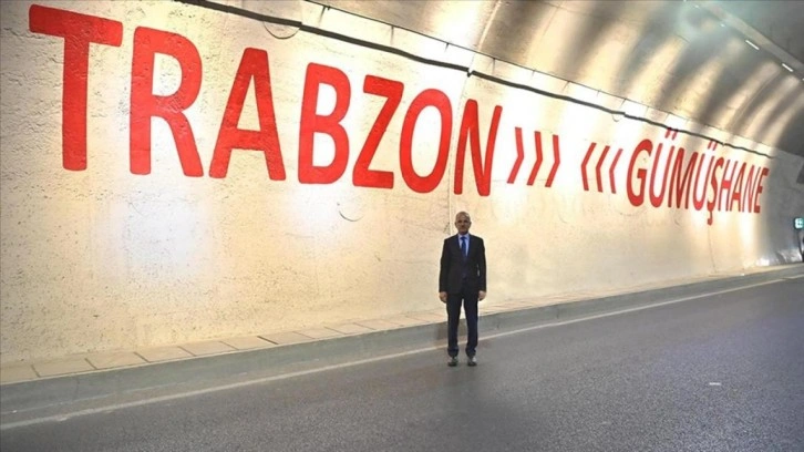 Yeni Zigana Tüneli'nden 2 yılda 3 milyon 490 bin araç geçti