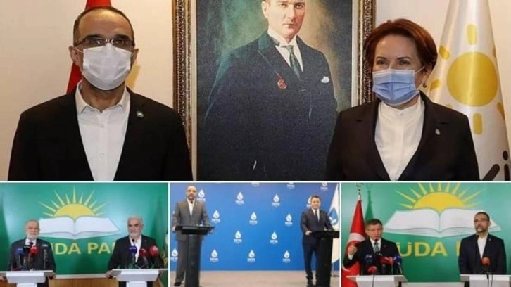Yeniden Refah&rsquo;tan İyi Parti&rsquo;ye &lsquo;H&Uuml;DA PAR&rsquo; salvosu! O ziyaretleri hatırlattı