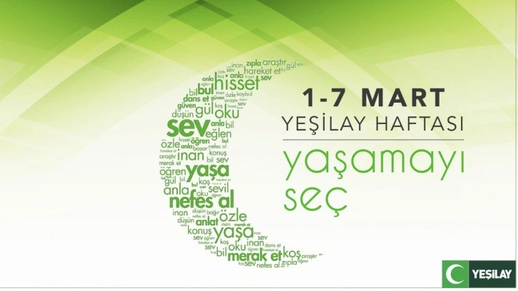 Yeşilay Haftası kısa 2 kıtalık 3 kıtalık ilkokul için Yeşilay Haftası sözleri