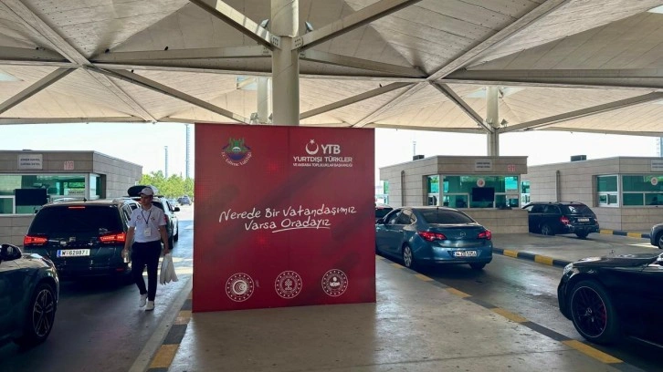 YTB'den sınır kapılarında 'karşılama ve uğurlama' hizmeti