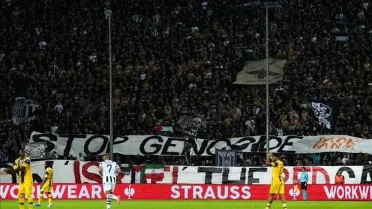 Yunan takımı, Maccabi maçında Gazze'yi unutmadı! İsrail'e sert tepki