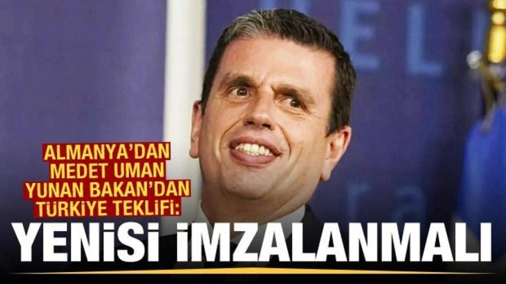 Yunanistan'dan AB'ye T&uuml;rkiye teklifi: Yeni m&uuml;lteci anlaşması imzalanmalı