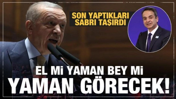 Yunanistan'ın T&uuml;rkiye korkusu! Erdoğan'ın resti a&ccedil;ık: El mi yaman bey mi yaman!