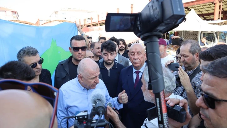 Zafer Partisi Genel Başkanı Pazar Ziyaretinde Bulundu.