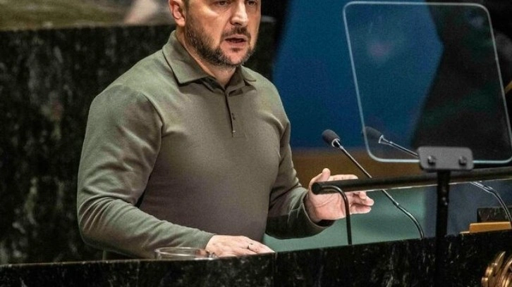 Zelenski BM Genel Kurulu'nda konuştu: Şeytana g&uuml;venilmez