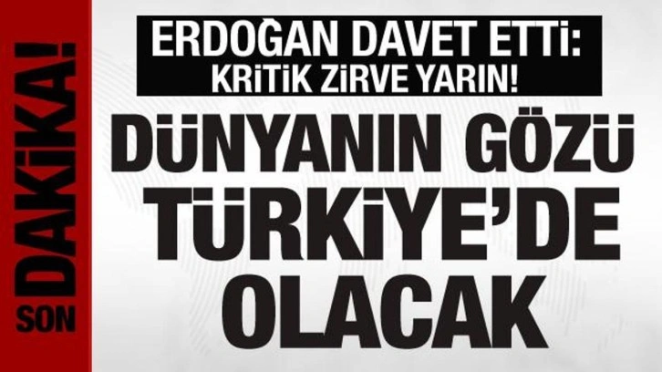 Zelenskiy, yarın İstanbul'a gelecek: Erdoğan ile &ouml;nemli g&ouml;r&uuml;şme