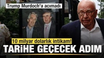 10 milyar dolarlık intikam! Trump Rupert Murdoch'a acımadı