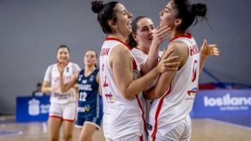 18 Yaş Altı Kız Milli Basketbol Takımı, İsrail'i 66-57 mağlup etti