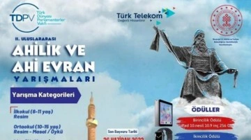 2. Uluslararası Ahilik ve Ahi Evran Yarışması i&ccedil;in başvuru şartları ve tarihleri