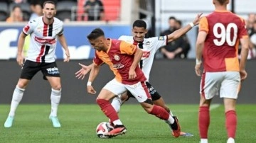 2007'li yıldız sahneye çıktı! Galatasaray hazırlık maçında güldü