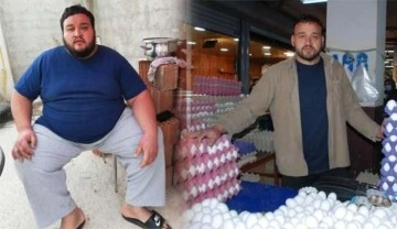 202 kiloya ulaşan 30 yaşındaki 's&uuml;per obez' 2 yılda 100 kilo verdi! G&ouml;renler inanamadı
