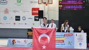 220 bin nüfuslu şehirden çıktı: Genç sporcu Avrupa Şampiyonu oldu