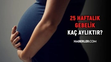 25 haftalık gebelik ka&ccedil; aylık oluyor? Hamilelikte doğru bilinen yanlışlar!