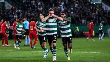 33 maçta 39 gol attı! Sporting 71 yıl sonra bir ilki başararak şampiyon!