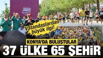 4. Uluslararası Konya Yarı Maratonu Türkiye’den ve dünyadan sporcuları buluşturdu