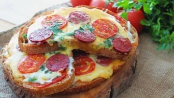 5 dakikada hazır: A&ccedil;ık tost nasıl yapılır?